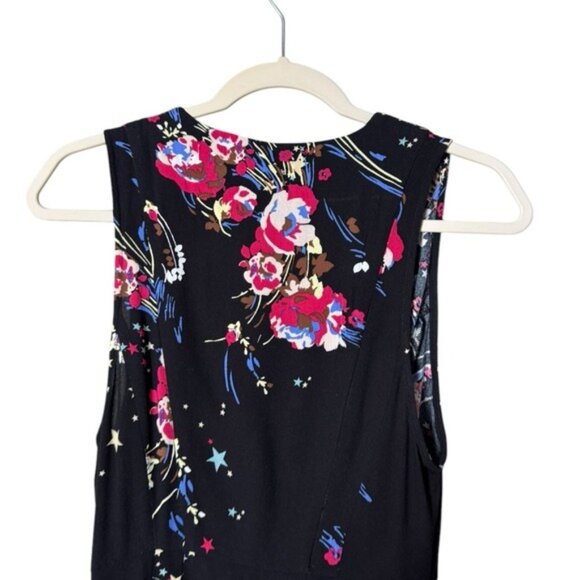 Free People Babydoll Tunic XS Dark Romantic Whimsigoth Beachy Fariy Grunge Boho - Picture 7 of 13